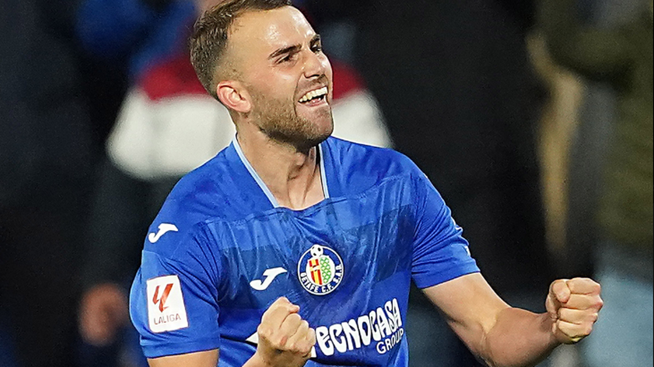 Borja Mayoral se reivindica en Getafe con la confianza de Bordalás
