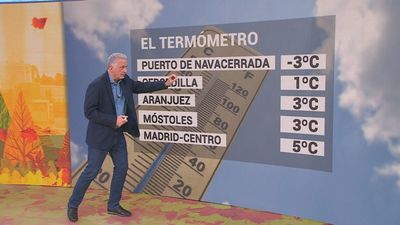 Martes con temperaturas mínimas en descenso