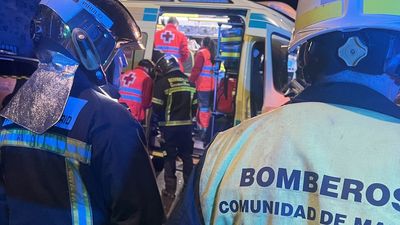 Muere el conductor de un turismo al chocar de frente con un camión en Guarradama