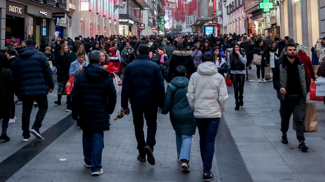 La población en la Comunidad de Madrid, entre las que  más crece en España