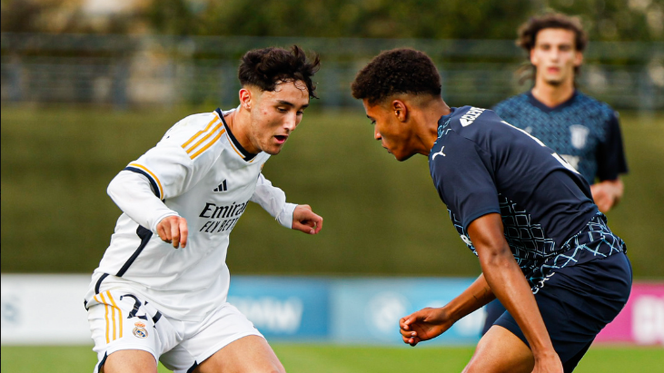 El Real Madrid perdona al Braga, pero mantiene el liderato en la Champions juvenil