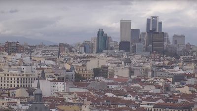 El tiempo en Madrid este lunes: posibles chubascos y tormentas dispersas