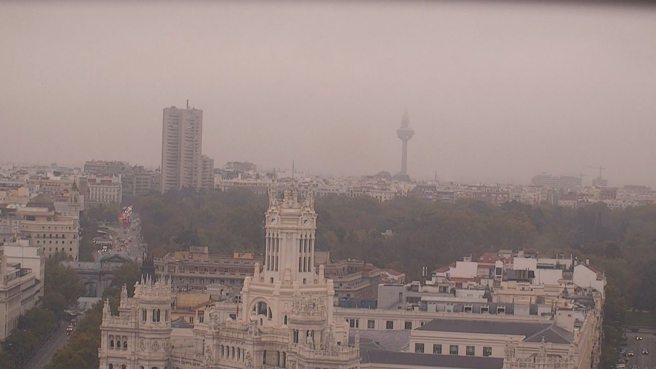 Niebla en Madrid