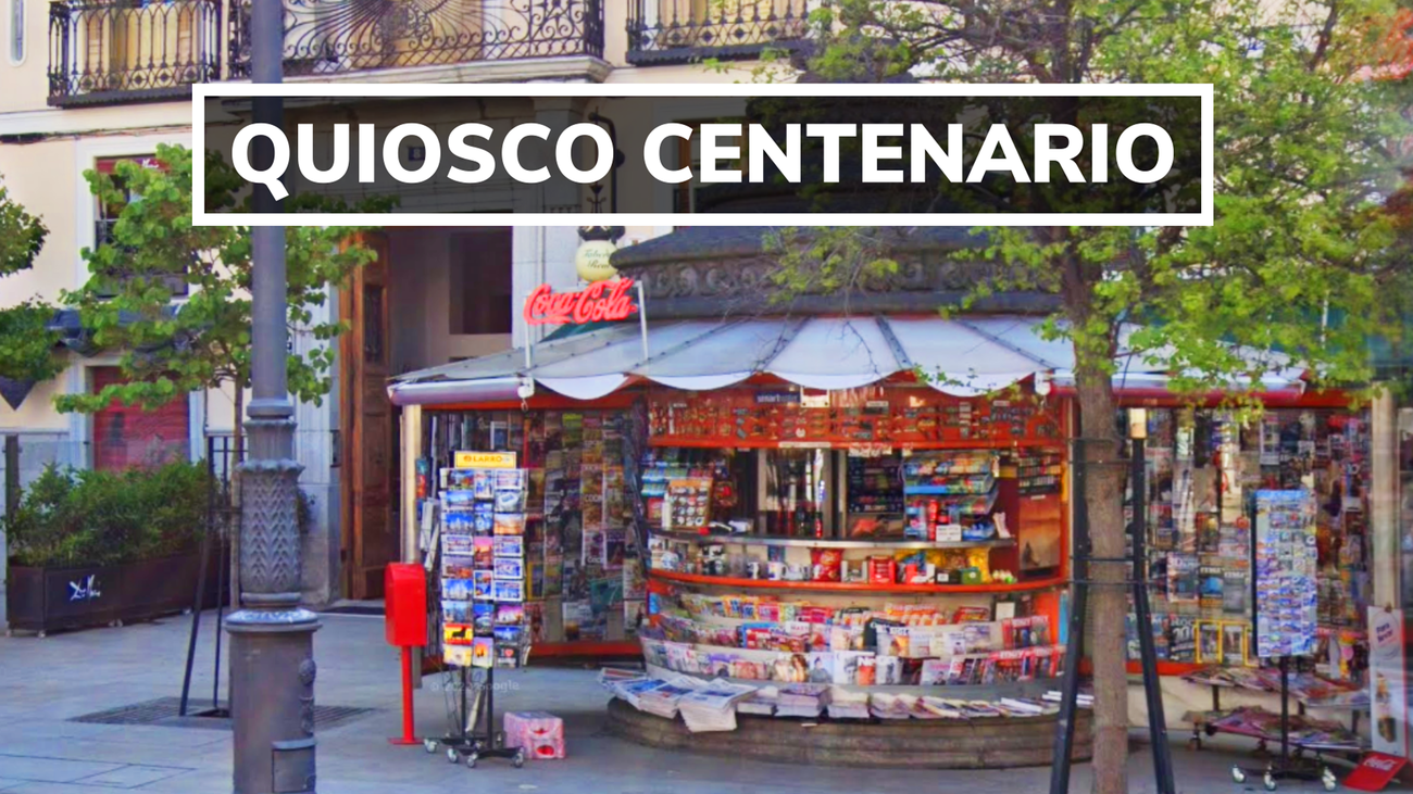 Quiosco de la Plaza de ópera, 100 años le contemplan