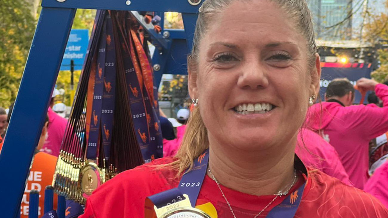 Alicia Martín, directiva de la RFFM, corre el Maratón de Nueva York