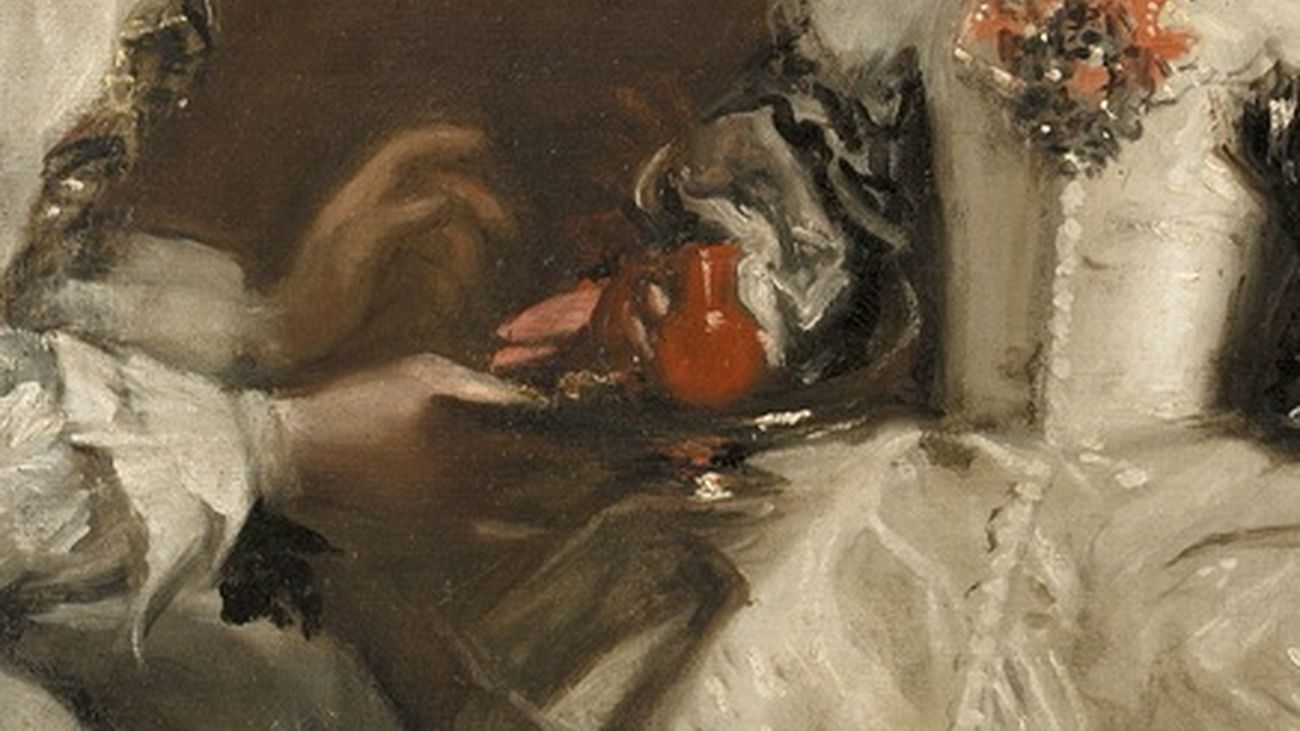 Un búcaro pintado en 'Las Meninas' de Velázquez