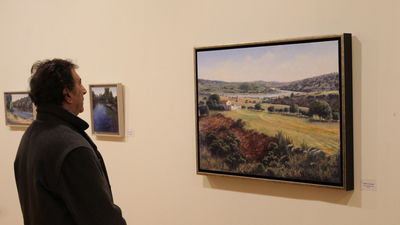 El pintor alcalaíno José Fernando Camacho, profeta en su tierra