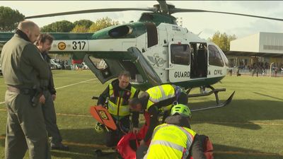La Guardia Civil exhibe sus medios en Navas del Rey