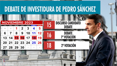 Armengol convoca el debate de investidura de Sánchez para los días 15 y 16 de noviembre