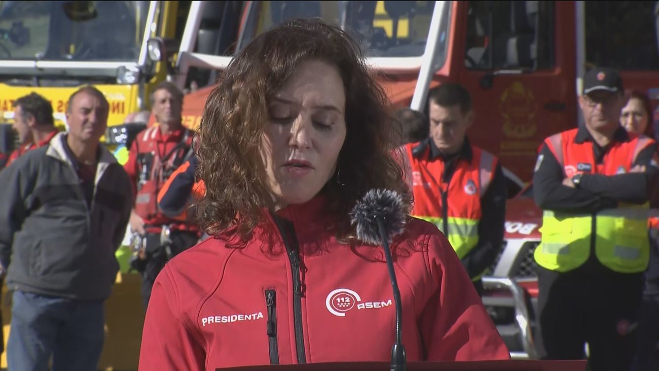 Ayuso presenta el Plan de Inclemencias Invernales