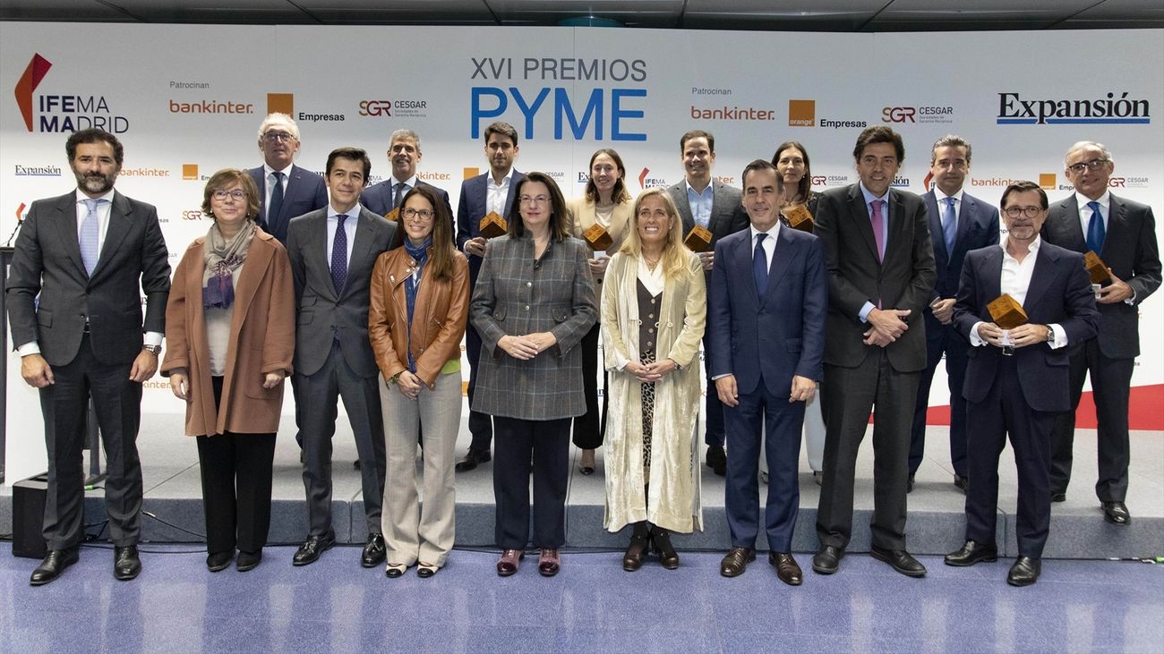 Las empresas Cimico, Civitatis y WorkandLife,  entre las galardonadas en los Premios Pyme 2023
