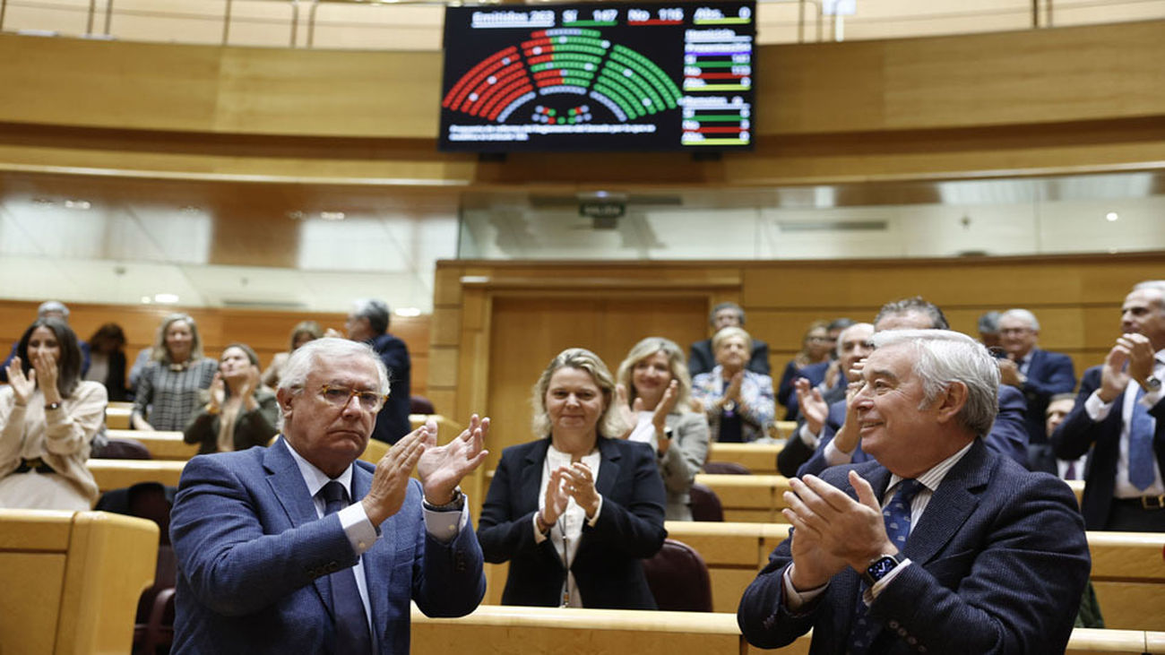 El Senado  aprueba la reforma del Reglamento para retrasar la amnistía