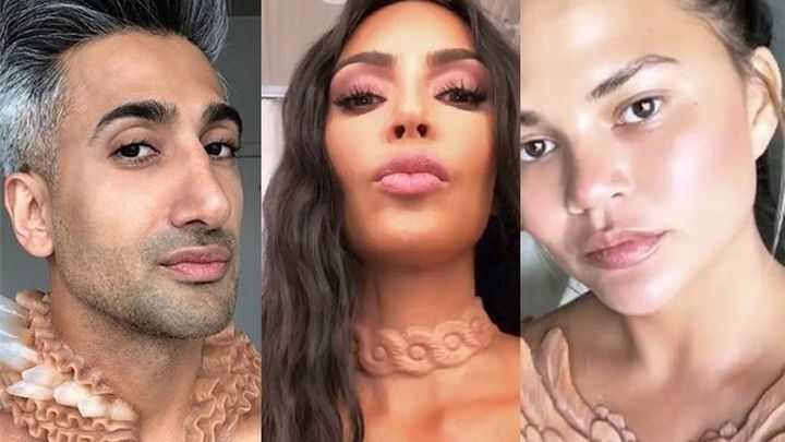Kim Kardashian y  su collar implantado / EUROPA PRESS