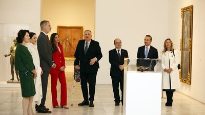 Los Reyes inauguran en el Reina Sofía la exposición con la que se cierra el Año Picasso