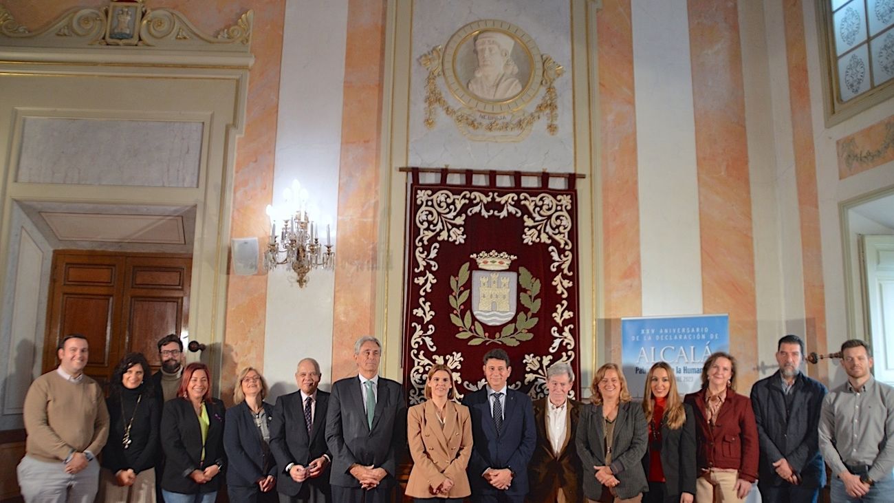 Presentación del programa de actividades por el XXV aniversario de la declaración de Alcalá de Henares como Patrimonio de la Humanidad