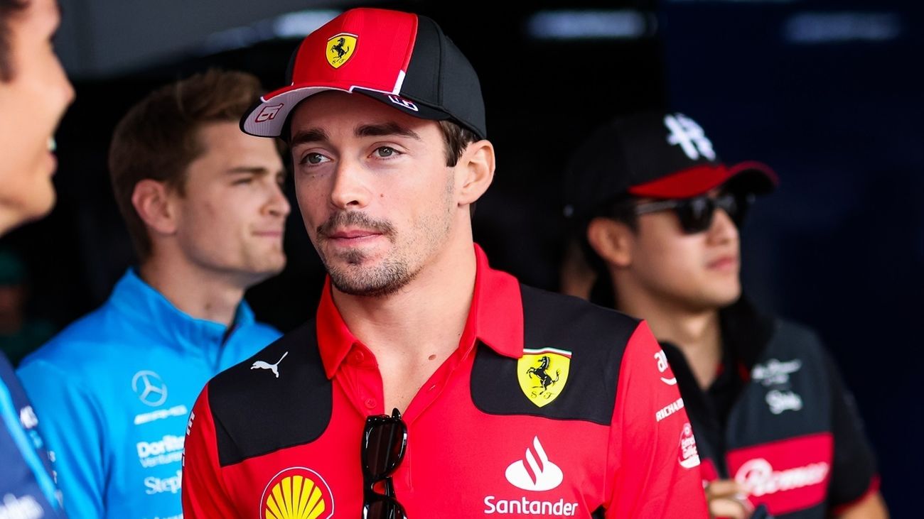 Charles Lecrerc, piloto de la escudería Ferrari