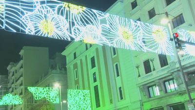 Descubrimos el espectacular Jardín Vertical de Luces que iluminará la Gran Vía esta Navidad