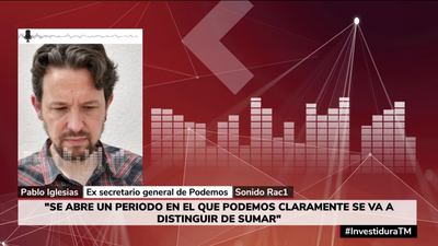 Pablo Iglesias da por hecha la ruptura de Podemos con Sumar