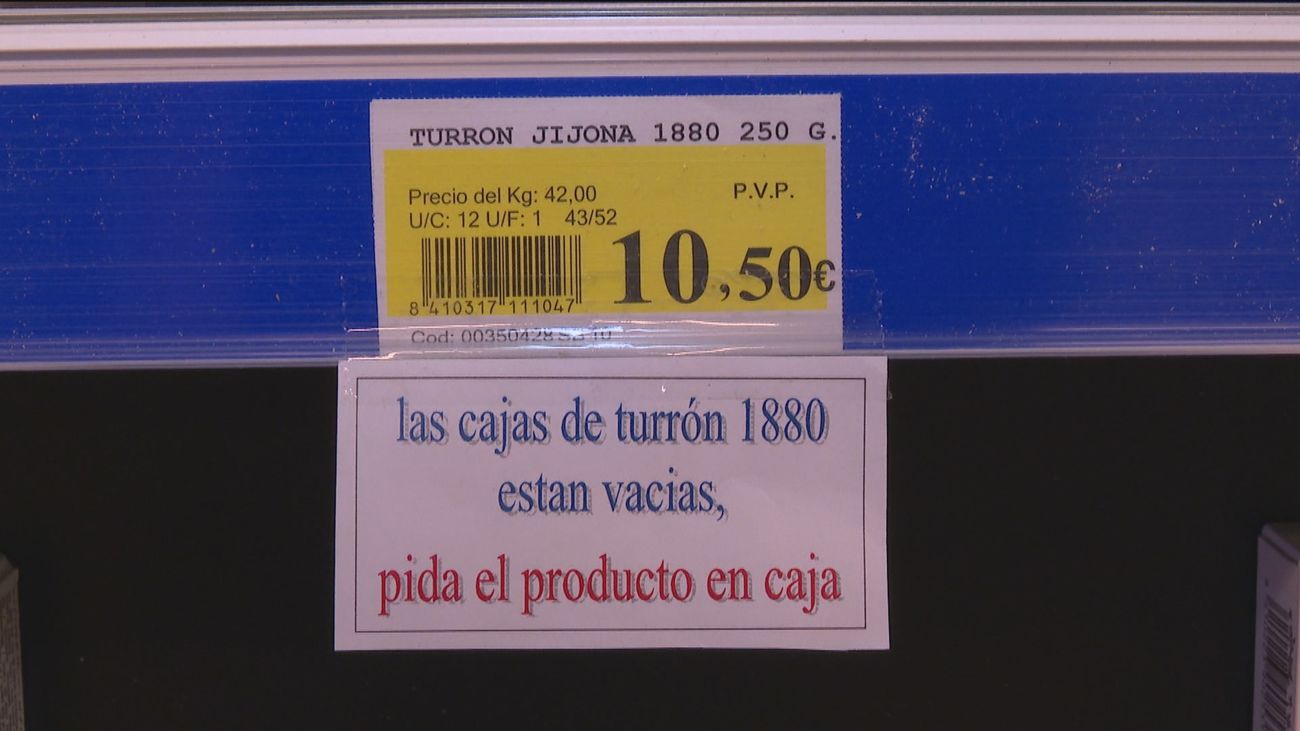 Turrones y aceite de oliva, los productos que más se roban en los supermercados