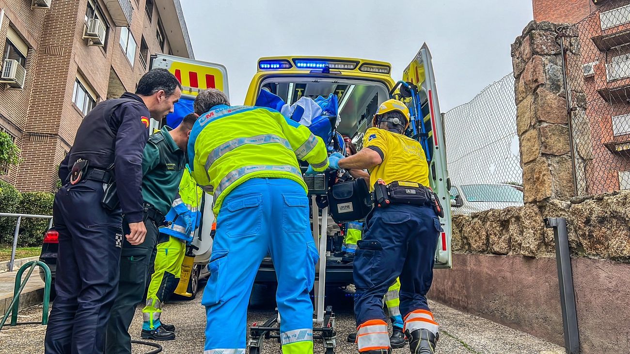 Grave un trabajador tras caer desde un tercer piso en Las Rozas