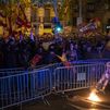 La decimotercera manifestación en Ferraz acaba con cargas policiales y 15 detenciones
