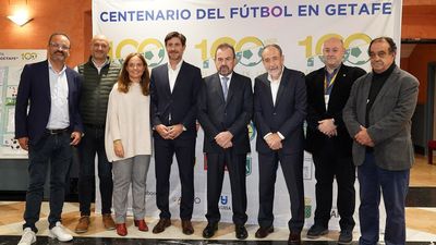 Gala de los 100 años de fútbol en Getafe