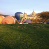 Arrancan las II Jornadas del Patrimonio de San Lorenzo de El Escorial con una exhibición de globos aerostáticos