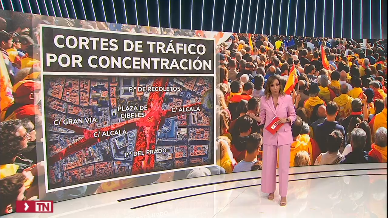 Manifestación este sábado contra la amnistía: horario y cortes de tráfico en Madrid