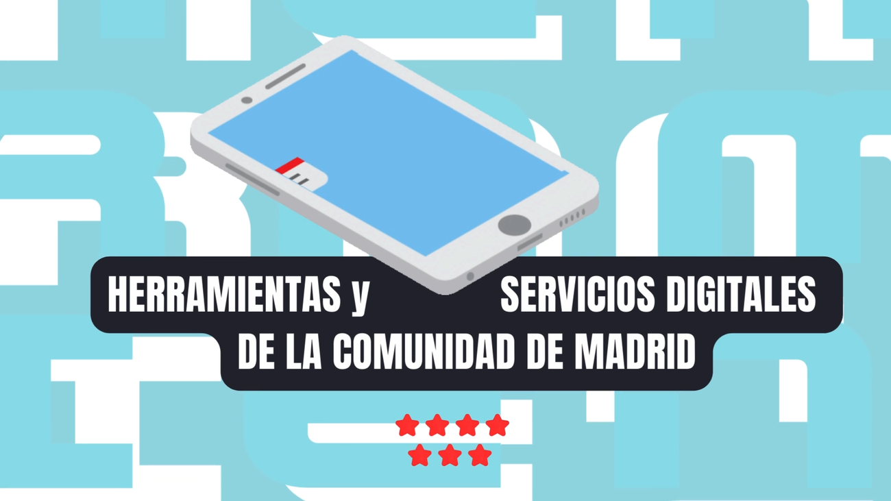 Vídeo Infografía | 8 herramientas y servicios digitales de la Comunidad de Madrid que quizá no conozcas
