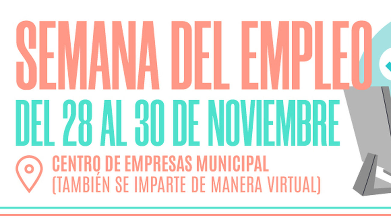 Todo preparado para la Semana de Empleo en Boadilla del Monte los días 28, 29 y 30 de noviembre