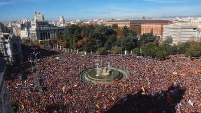 En Directo | 18-N: Manifestación en Madrid en contra de la amnistía a los independentistas
