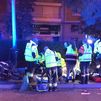 Un motorista de 33 años en estado grave tras un accidente en Madrid