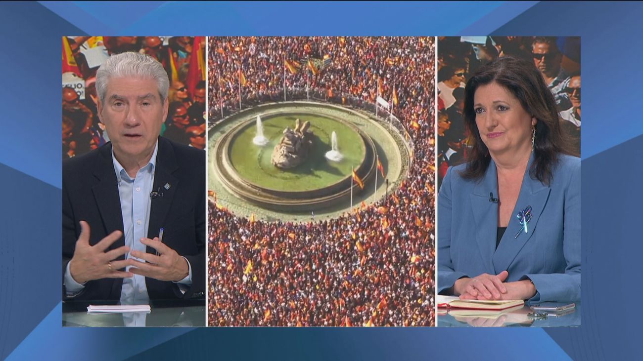 Más de 376.000 madrileños siguieron en Telemadrid la información sobre la manifestación de Cibeles