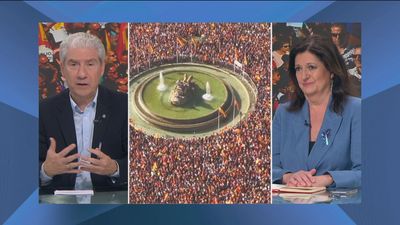 Más de 376.000 madrileños siguieron en Telemadrid la información sobre la manifestación de Cibeles