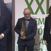 Javier Peña recoge el Premio Autónomo del Año, en la categoría Medio de Comunicación, por el programa ‘Madrid trabaja’ de Onda Madrid