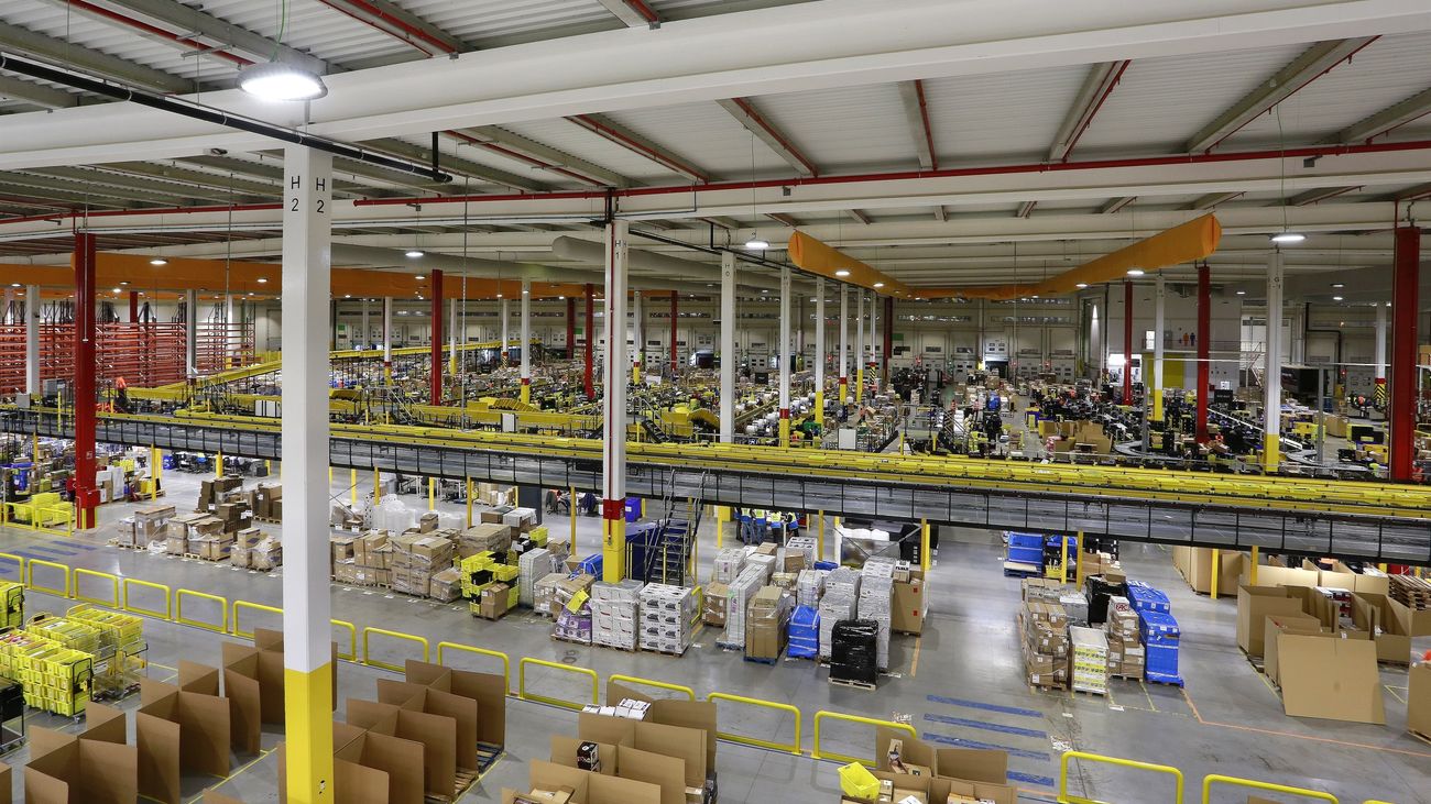 Centro logístico de Amazon
