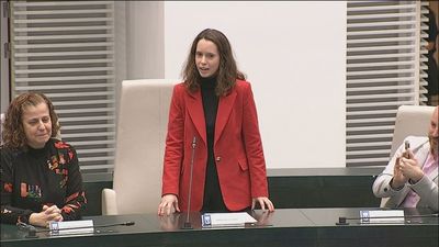 María Caso, sustituta de Daniel Viondi, toma posesión como concejal socialista del Ayuntamiento de Madrid