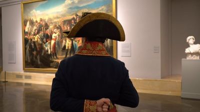 Napoleón recorre el Museo del Prado