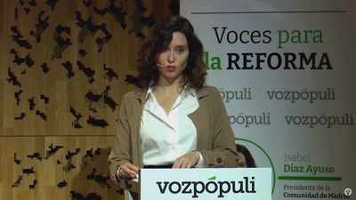 Ayuso critica el manifiesto de militares retirados que  pide actuar al Ejército y ruega operar "desde la razón"