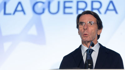 Aznar critica que Hamás fracture Occidente cuando es "un ataque a la democracia" como el 11-S
