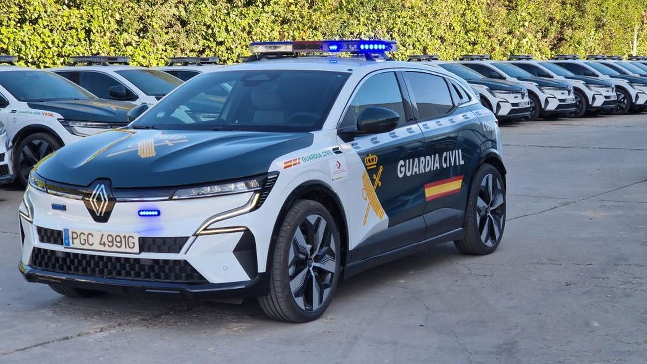 Los nuevos coches de la Guardia Civil: Renault, BMW y Ssangyong