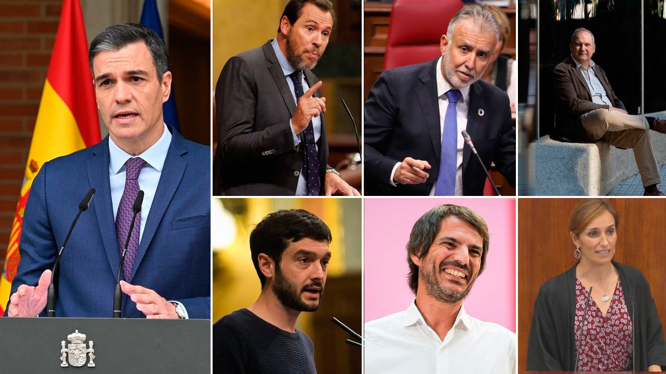Nuevos ministros de Pedro Sánchez