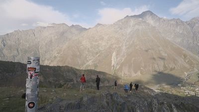 Kazbegi, uno de los puntos más turísticos del Cáucaso a 2.200 metros de altitud