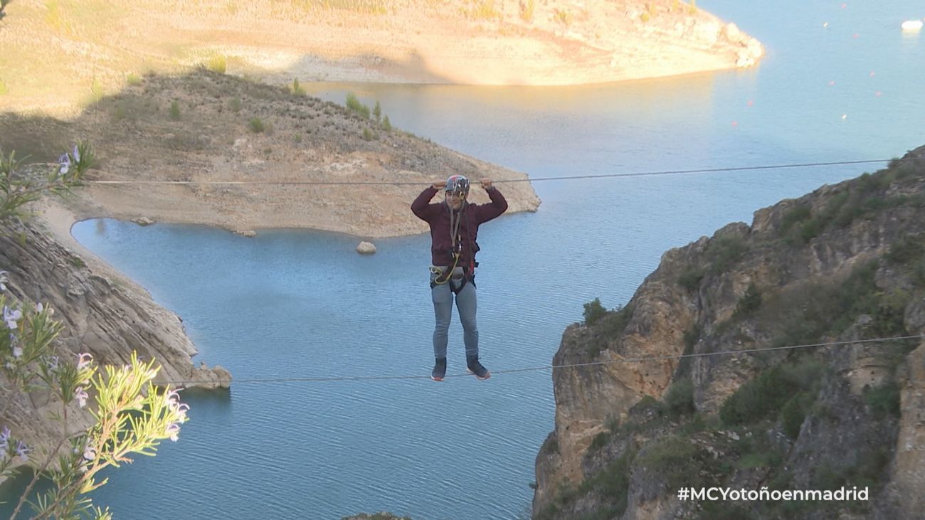 Colgando entre pantanos, una actividad ideal para el otoño