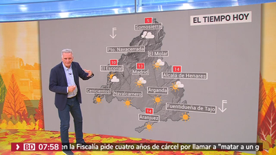 Martes con temperaturas que bajan en Madrid