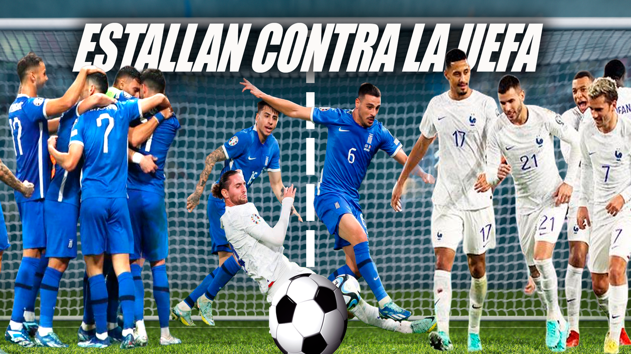 Indignación de Francia tras el gol 'fantasma' contra Grecia