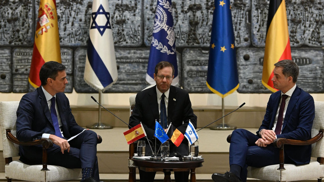 Sánchez advierte en Israel que usar sólo la fuerza no acabará con el terrorismo de Hamás