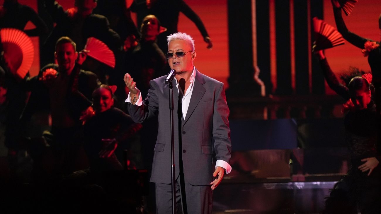 Alejandro Sanz en la gala de los Latin Grammy 2023