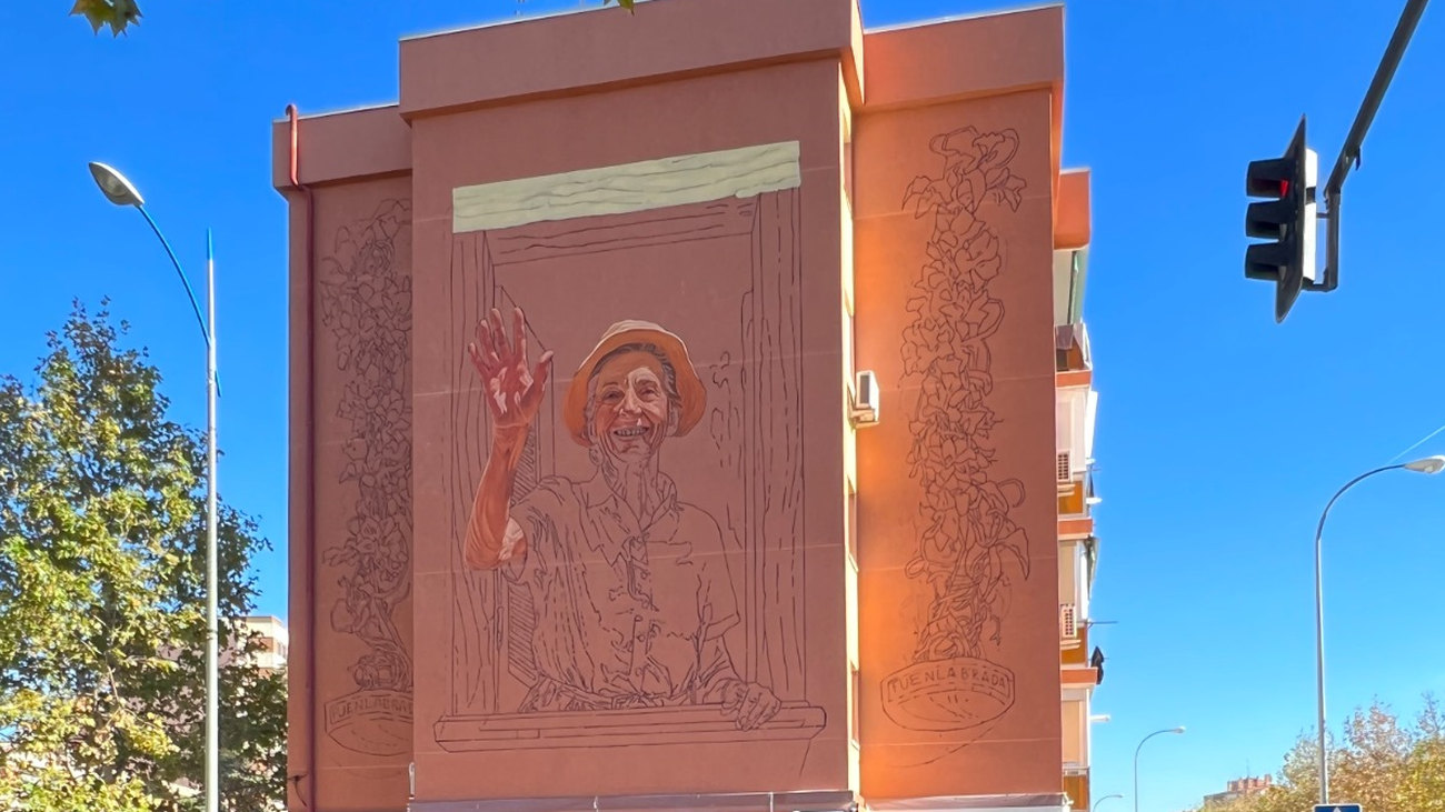Un nuevo mural para el Museo de Arte al Aire Libre de Fuenlabrada