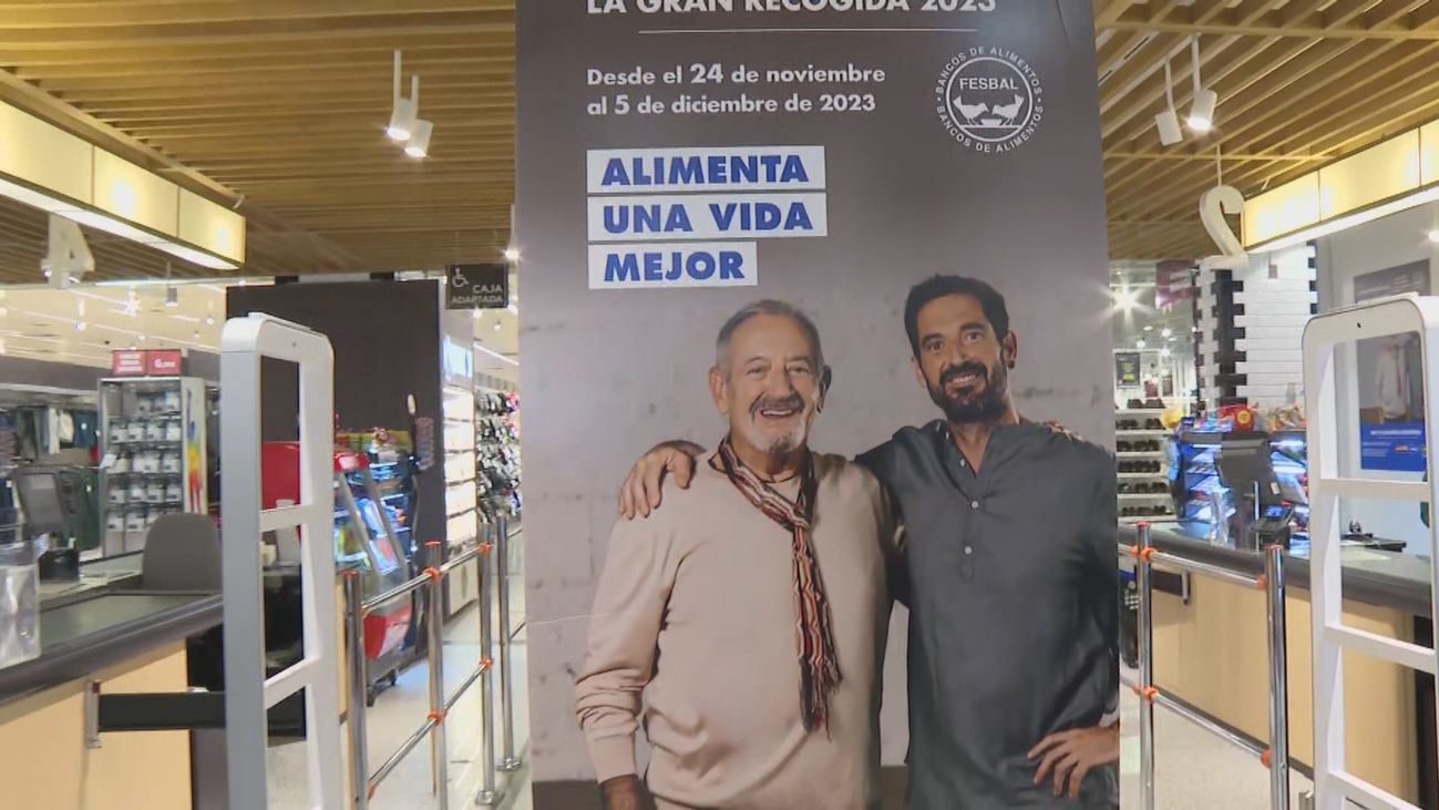 Arranca en Madrid 'La Gran Recogida 2023' del Banco de Alimentos